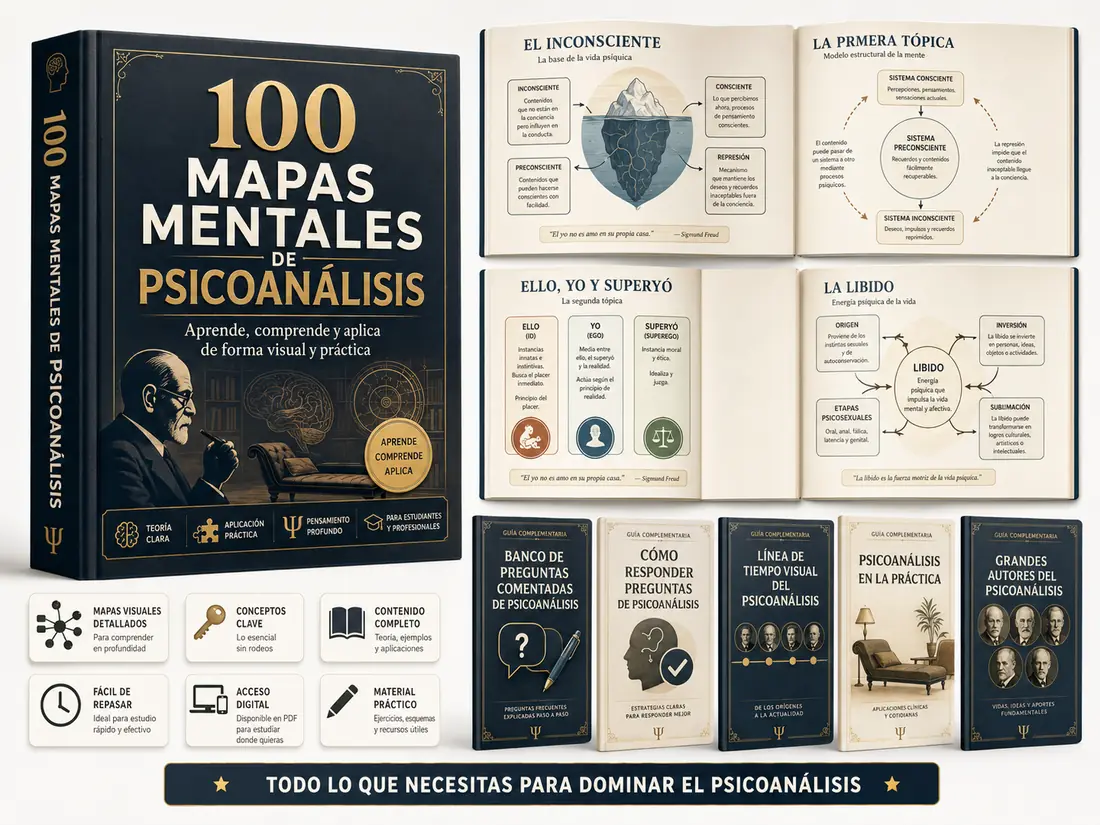 Todo lo que necesitas para dominar el Psicoanálisis